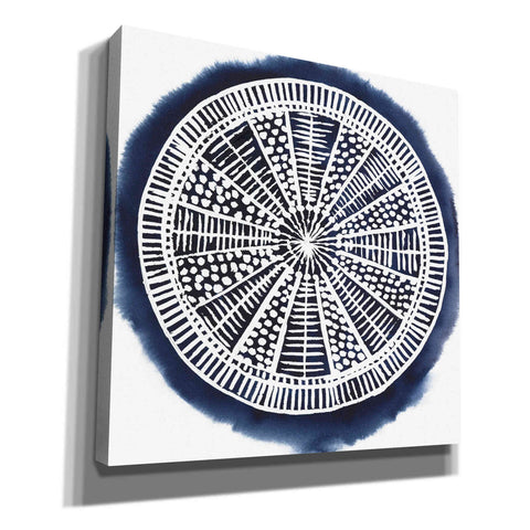 Image of 'Navy Meridian II' by Grace Popp, Canvas Wall Glass