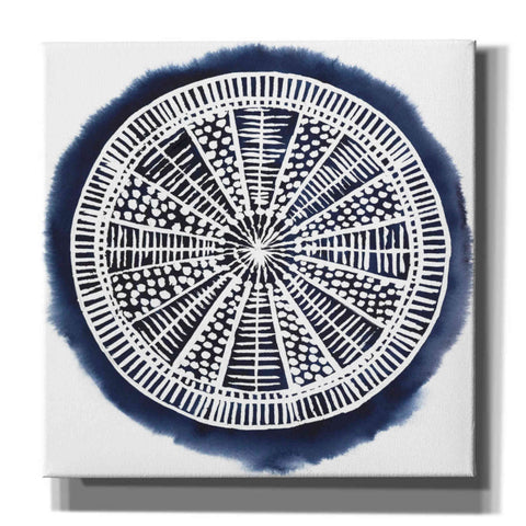 Image of 'Navy Meridian II' by Grace Popp, Canvas Wall Glass