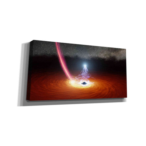 Image of 'Black Hole Corona,' Canvas Wall Art