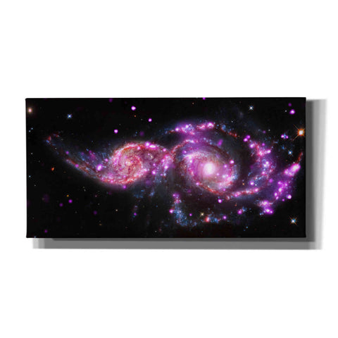 Image of 'Galactic Dance,' Canvas Wall Art