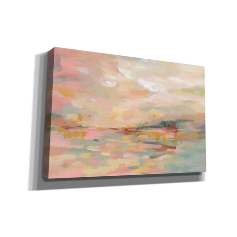 Image of 'Pink Waves' by Silvia Vassileva, Canvas Wall Art