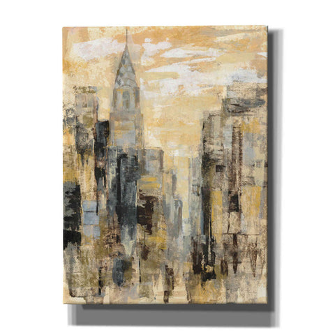 Image of 'Manhattan Gray and Gold I' by Silvia Vassileva, Canvas Wall Art