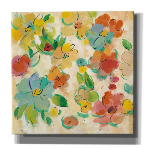 Image of 'Playful Floral Trio II' by Silvia Vassileva, Canvas Wall Art