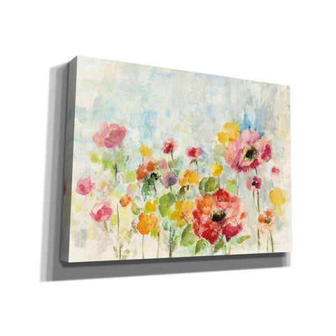 Image of 'Summer Rain Floral' by Silvia Vassileva, Canvas Wall Art