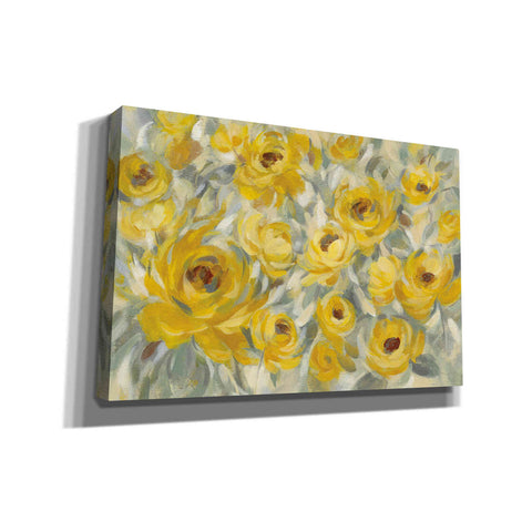 Image of 'Yellow Roses' by Silvia Vassileva, Canvas Wall Art