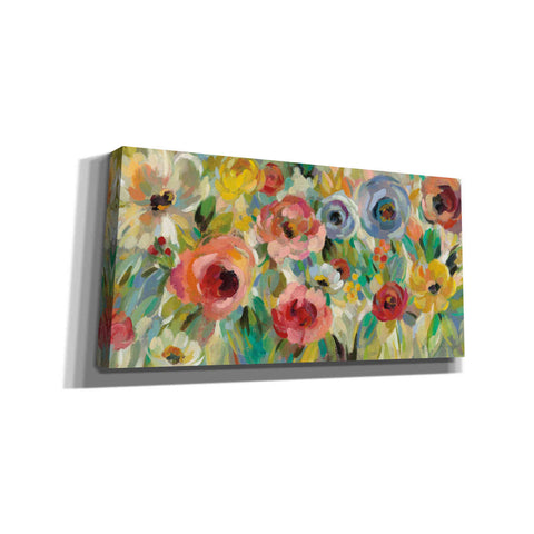 Image of 'Vivid Coral Floral I' by Silvia Vassileva, Canvas Wall Art