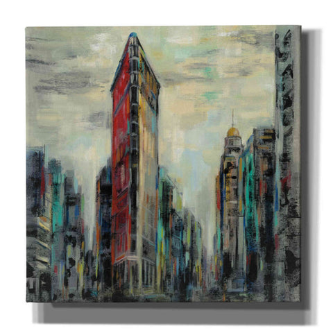 Image of 'Manhattan Flatiron Building' by Silvia Vassileva, Canvas Wall Art