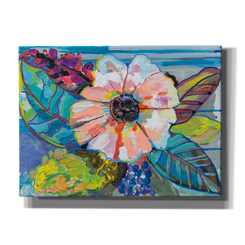 Image of 'Island Flowers' by Jeanette Vertentes, Canvas Wall Art