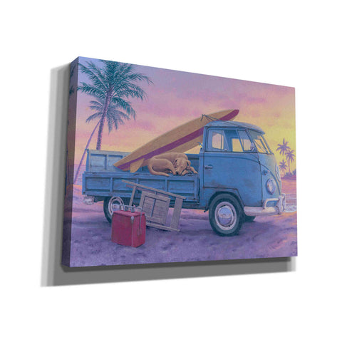Image of 'The Beach Boy' by Richard Courtney, Canvas Wall Art