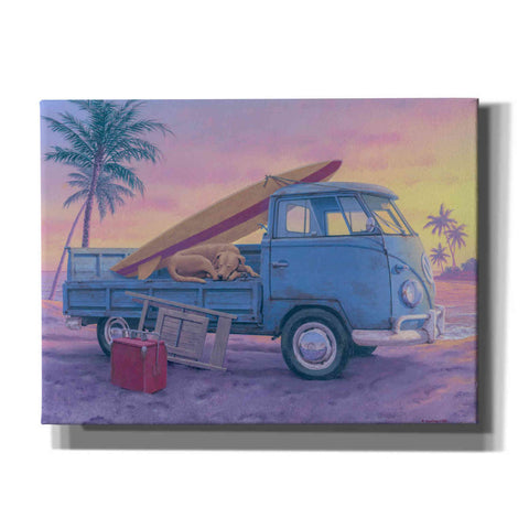 Image of 'The Beach Boy' by Richard Courtney, Canvas Wall Art