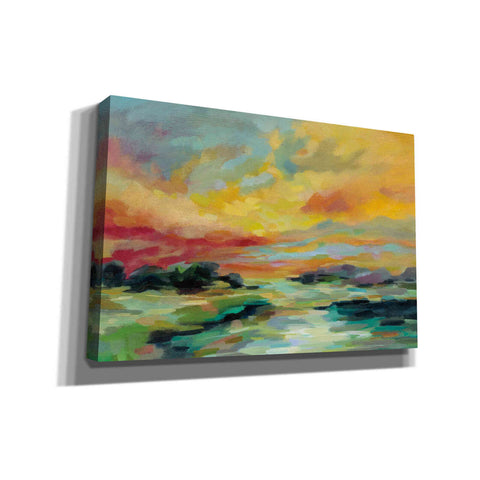 Image of 'July Sunset' by Silvia Vassileva, Canvas Wall Art