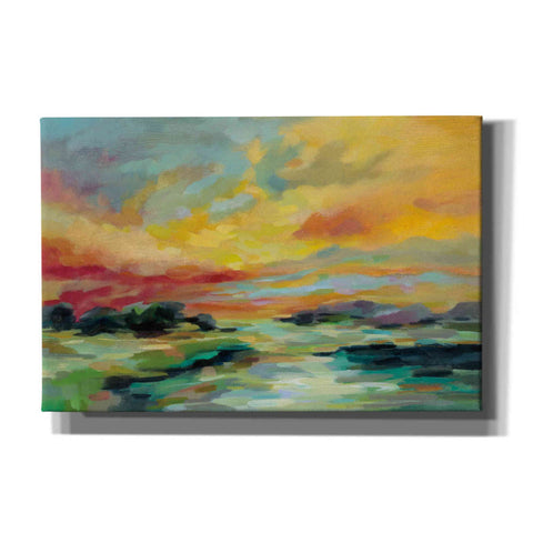 Image of 'July Sunset' by Silvia Vassileva, Canvas Wall Art