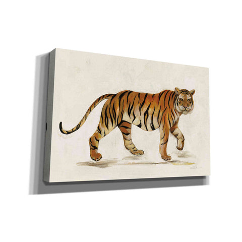 Image of 'Walking Tiger Light' by Silvia Vassileva, Canvas Wall Art