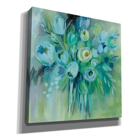 Image of 'Aurora Borealis Florals' by Silvia Vassileva, Canvas Wall Art