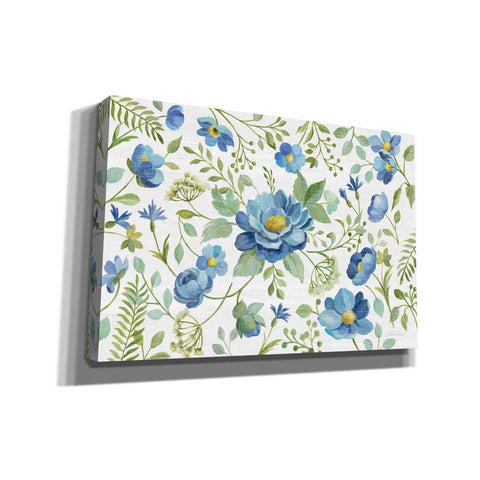 Image of 'Botanical Blue I' by Silvia Vassileva, Canvas Wall Art