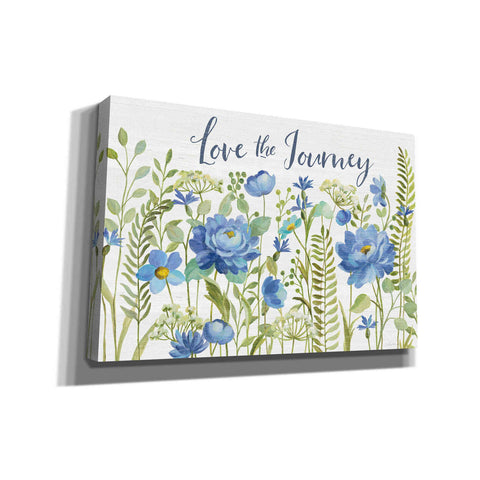 Image of 'Botanical Blue II' by Silvia Vassileva, Canvas Wall Art