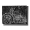 "Motorcycle Mechanical Sketch II" by Ethan Harper, Canvas Wall Art