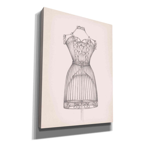 Image of "Antique Dress Form I" by Ethan Harper, Canvas Wall Art