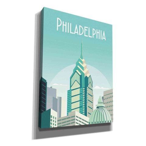 Image of 'Philadelphia' by Arctic Frame Studio, Canvas Wall Art