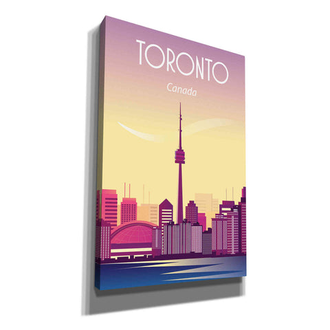 Image of 'Toronto Canada' by Arctic Frame Studio, Canvas Wall Art