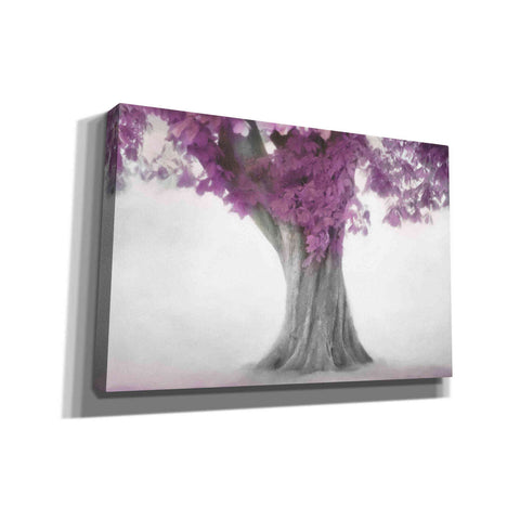 Image of "Treeness In Mauve" by Hal Halli, Canvas Wall Art