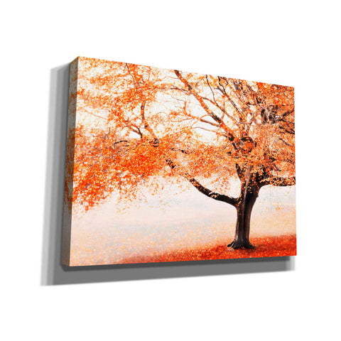 Image of "Once Upon A Crimson Autumn" by Hal Halli, Canvas Wall Art