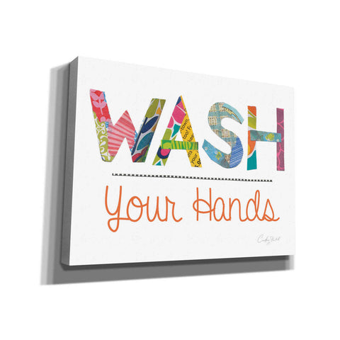Image of 'Wash Your Hands' by Courtney Prahl, Canvas Wall Art