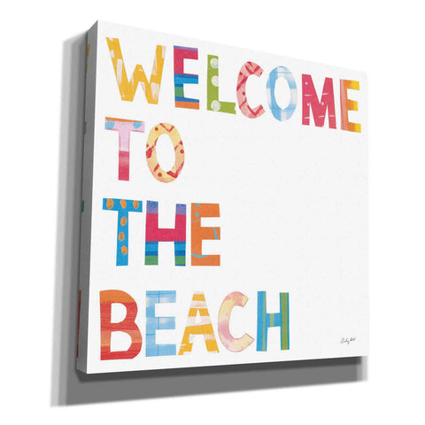 Image of 'Sea Sand Sun III' by Courtney Prahl, Canvas Wall Art