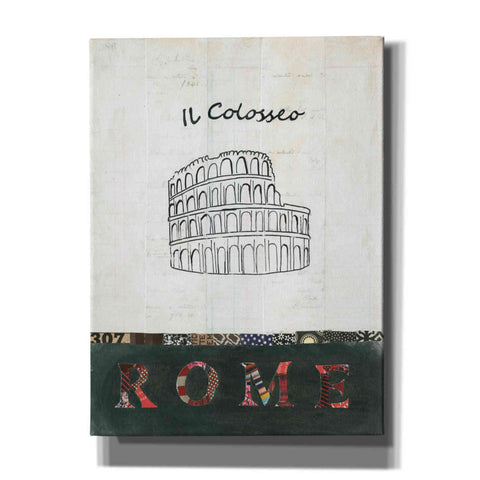 Image of 'Il Colosseo' by Courtney Prahl, Canvas Wall Art