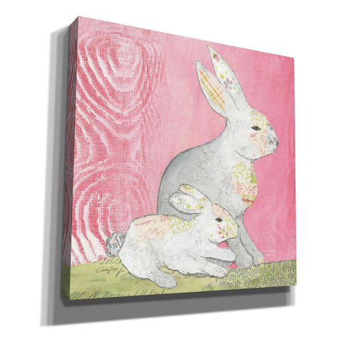 Image of 'Rabbit Family' by Courtney Prahl, Canvas Wall Art