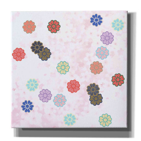Image of 'Sakura Pattern' by Zigen Tabanbe, Canvas Wall Art,Size 1 Square