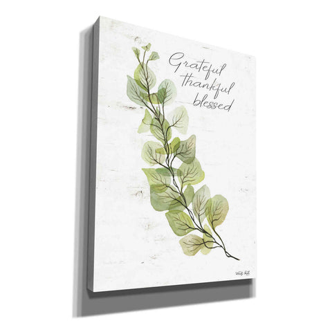 Image of 'Grateful Thankful Blessed' by Cindy Jacobs, Canvas Wall Art