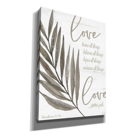 Image of 'Love Never Fails 2' by Cindy Jacobs, Canvas Wall Art