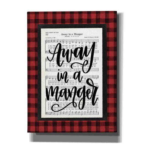 Image of 'Away in a Manger' by Imperfect Dust, Canvas Wall Art