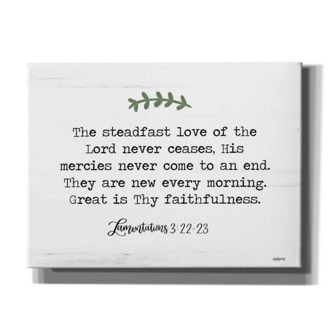 Image of 'Mercies' by Imperfect Dust, Canvas Wall Art