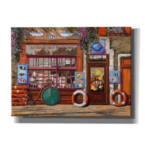 Image of 'Lezione di Acquario' by Guido Borelli, Canvas Wall Art