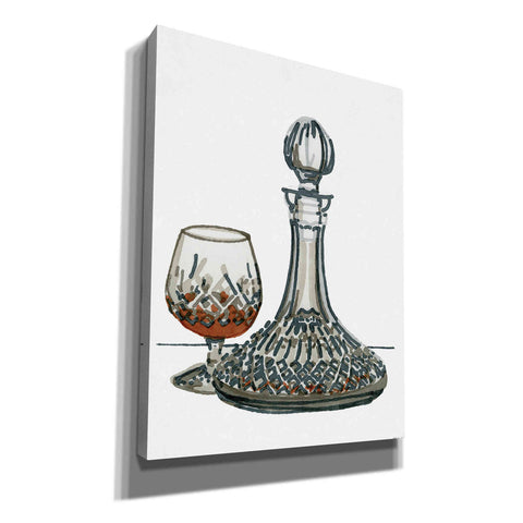 Image of 'Vintage Decanter 1' by Stellar Design Studio, Canvas Wall Art