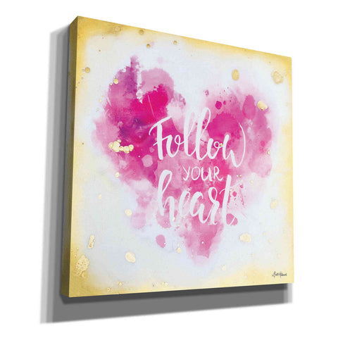 Image of 'Follow Your Heart' by Britt Hallowell, Canvas Wall Art