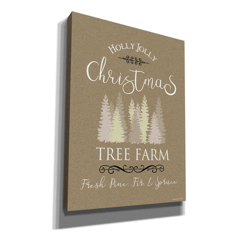 Image of 'Holly Jolly Christmas Tree Farm I' by Bluebird Barn, Canvas Wall Art
