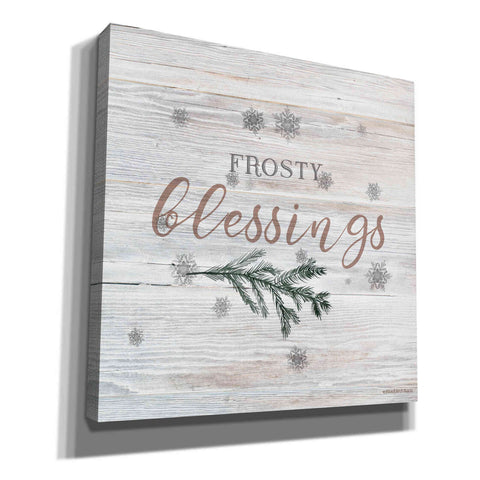 Image of 'Frosty Blessings II' by Bluebird Barn, Canvas Wall Art