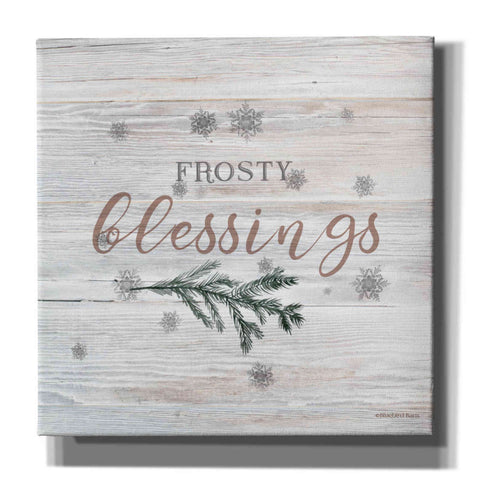 Image of 'Frosty Blessings II' by Bluebird Barn, Canvas Wall Art