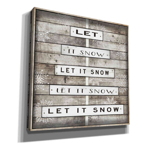 Image of 'Let It Snow' by Cindy Jacobs, Canvas Wall Art