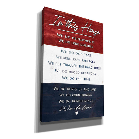 Image of 'In This House' by Cindy Jacobs, Canvas Wall Art