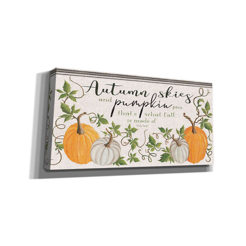 Image of 'Autumn Skies and Pumpkin Pies' by Cindy Jacobs, Canvas Wall Art