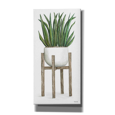 Image of 'White Pots on Stands II' by Cindy Jacobs, Canvas Wall Art