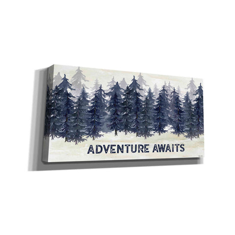 Image of 'Navy Trees Adventure' by Cindy Jacobs, Canvas Wall Art