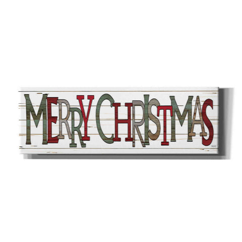 Image of 'Merry Christmas Sign' by Cindy Jacobs, Canvas Wall Art