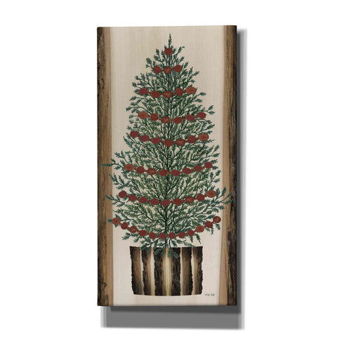 Image of 'Woodland Cedar Tree' by Cindy Jacobs, Canvas Wall Art