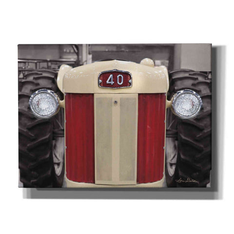 Image of 'Tractor Close Up MF40' by Lori Deiter, Canvas Wall Art