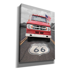 'Dodge on Route 66' by Lori Deiter, Canvas Wall Art